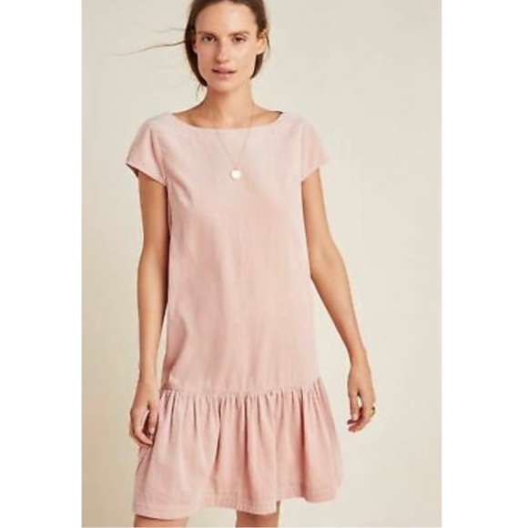 Anthropologie Dresses & Skirts - Anthropologie Maeve Tessa Flounced Corduroy Tunic